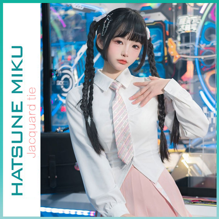 Orientalgirl Hatsune Miku Authorization 2024 necktie