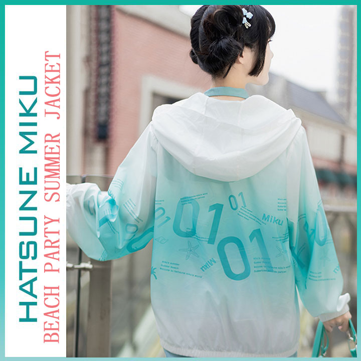 Orientalgirl Hatsune Miku Authorization 2024 Shore Party jacket