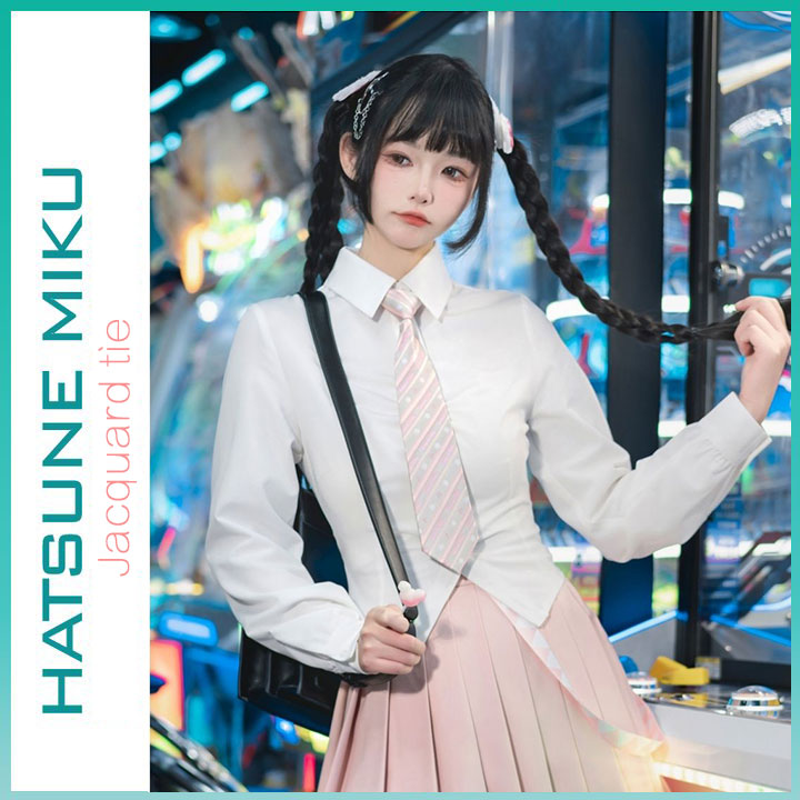 Orientalgirl Hatsune Miku Authorization 2024 necktie