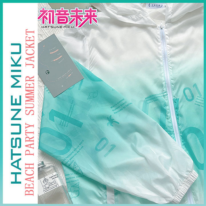 Orientalgirl Hatsune Miku Authorization 2024 Shore Party jacket
