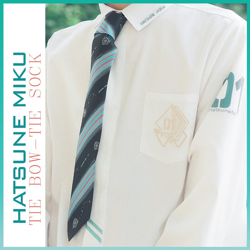 OrientalGirl Hatsune Miku JK Matching Tie/Bow-tie/Sock 配饰 天羽川