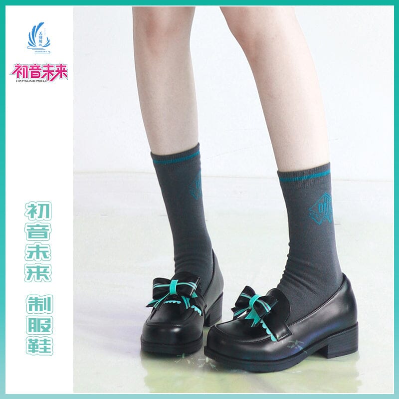 【Size 35-40】OrientalGirl Hatsune Miku JK Uniform Shoes 鞋 天羽川