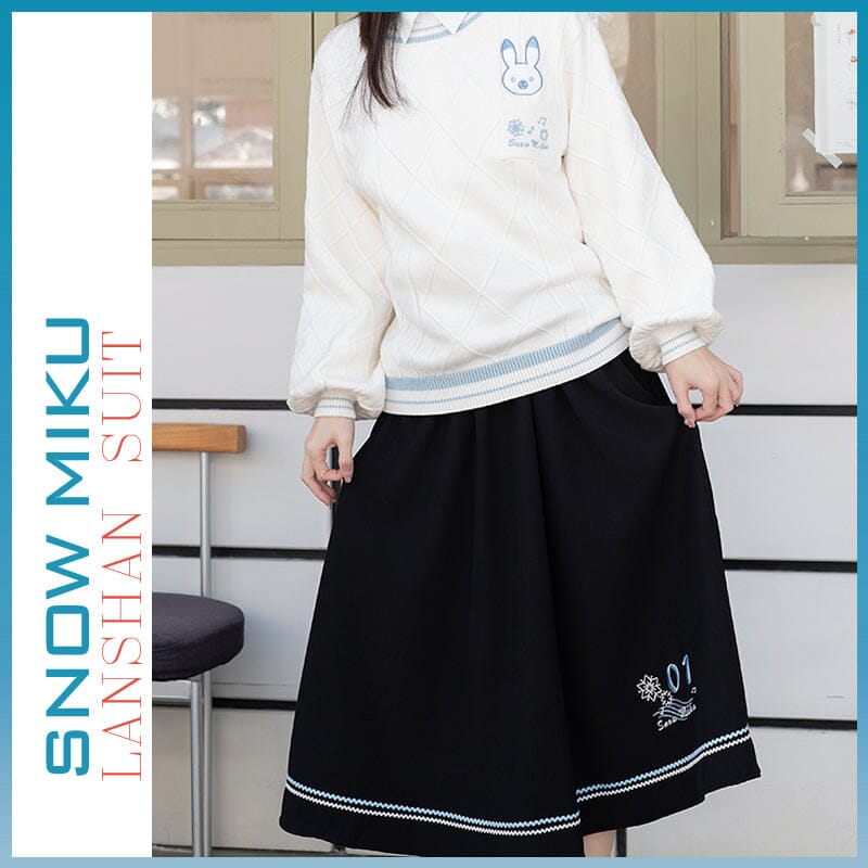 【Size S-XL 】OrientalGirl Snow Miku LANSHAN Suit 套装 天羽川