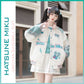 Orientalgirl Hatsune Miku Authorization 2024 Spring Baseball suit