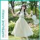 【Size S-XL 】 Hatsune Miku Orchid Series Elegant Dress