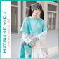 Orientalgirl Hatsune Miku Authorization 2024 Hoodie And Skirt Set