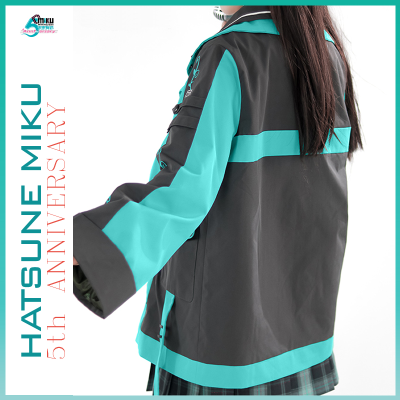 【Size S-L 】 Hatsune Miku 5th Anniversary Limited Edition Outerwear