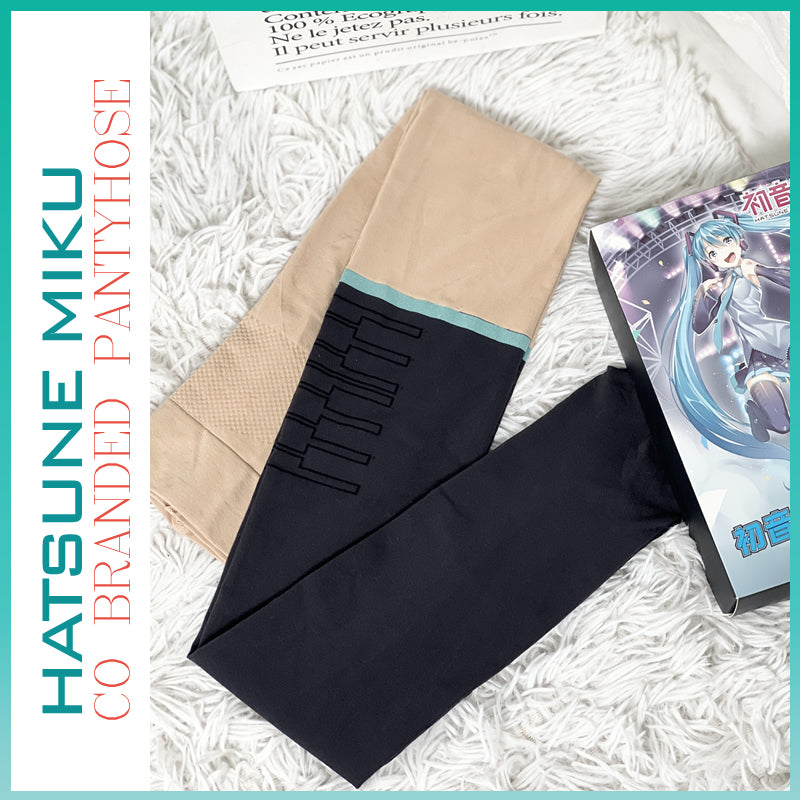 Orientalgirl Hatsune Miku Authorization  Co Branded Pantyhose/Thigh-high socks