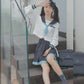 【Size S-XL 】OrientalGirl Hatsune Miku JK Sailor Suit HighSchool Uniform