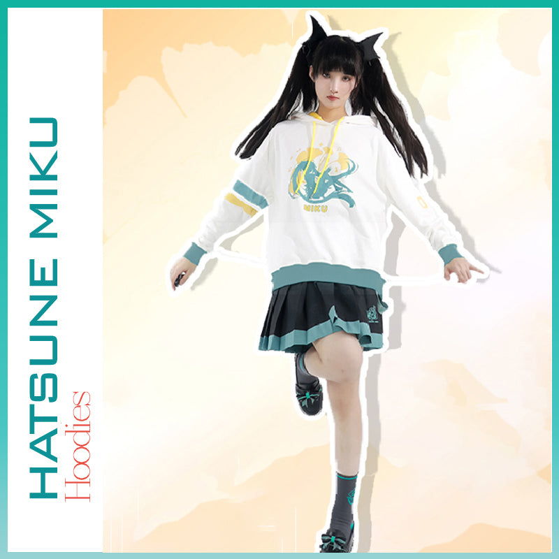 Orientalgirl Hatsune Miku Authorization Ginkgo Hoodies