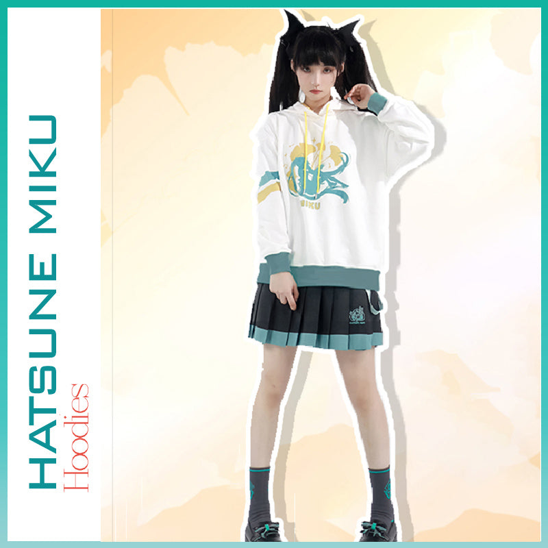 Orientalgirl Hatsune Miku Authorization Ginkgo Hoodies