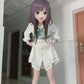 Orientalgirl Hatsune Miku Authorization Ginkgo Elegant Long Dress