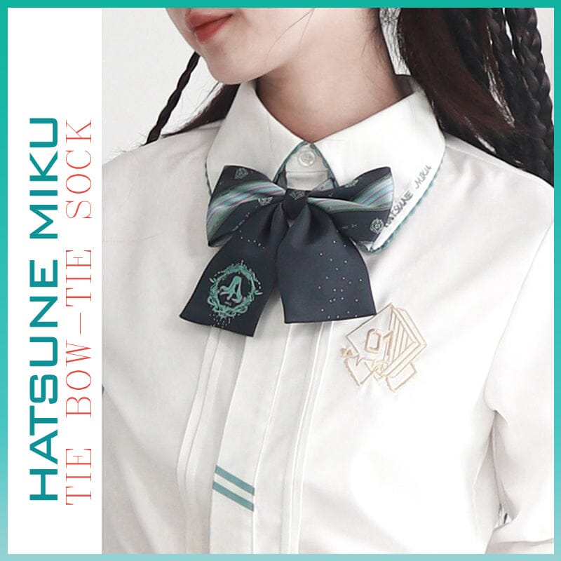 OrientalGirl Hatsune Miku JK Matching Tie/Bow-tie/Sock 配饰 天羽川 